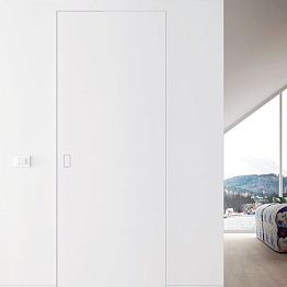 Скрытые двери с невидимыми ручками: идеальная интеграция в стены.